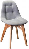 Стул Eames lite Грей/Натуральный Бук фото Стул Eames lite Грей/Натуральный Бук. Фото №1