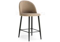 Барный стул Амизуре бежевый / черный матовый. Фото №1