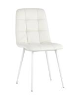 Стул Oliver экокожа белый белые ножки фото Стул Oliver экокожа белый белые ножки. Фото №1