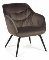Кресло DREIFUS (mod. DM4284)   металл, ткань, 66*74.5*82, коричневый (37-brown) фото Кресло DREIFUS (mod. DM4284)   металл, ткань, 66*74.5*82, коричневый (37-brown). Фото №1