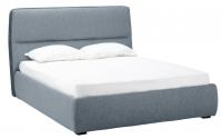 Кровать с ортопедическим основанием и ящиком Сканди 1.8 Грей Кровать с ортопедическим основанием и ящиком Сканди 1.8 Грей. Фото №1