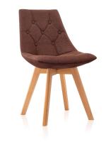 Стул Milan, коричневый. Фото №1