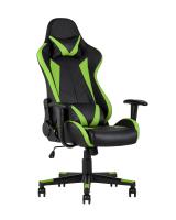 Кресло игровое TopChairs Gallardo зеленое фото Кресло игровое TopChairs Gallardo зеленое. Фото №1