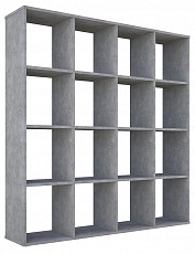 Стеллаж Polini Home Smart, серый. Фото