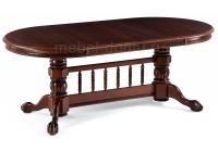 Стол деревянный Кантри орех / коричневая патина фото Стол деревянный Кантри орех / коричневая патина