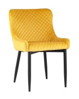 Стул Ститч велюр оранжевый. Фото №1