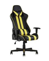 Кресло игровое TopChairs Camaro желтое фото Кресло игровое TopChairs Camaro желтое. Фото №1