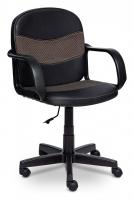 Компьютерное кресло BAGGI кож/зам/ткань, черный/бежевый, 36-6/12  id - фото Компьютерное кресло BAGGI кож/зам/ткань, черный/бежевый, 36-6/12  id -. Фото №1