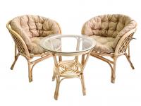 Комплект Багама Дуэт с бежевыми подушками фото Комплект Багама Дуэт с бежевыми подушками. Фото №1