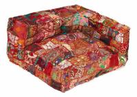 Модуль мягкий угловой  Secret De Maison GIPSY (mod. 10201) cotton patchwork, 60х80х43см, этнический красный фото Модуль мягкий угловой  Secret De Maison GIPSY (mod. 10201) cotton patchwork, 60х80х43см, этнический красный. Фото №1