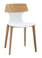 Стул DC-S083 белый/бук. Фото №1