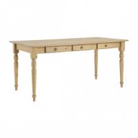 Стол обеденный "Ноа" 160x80 (бейц/масло) фото Стол обеденный "Ноа" 160x80 (бейц/масло)