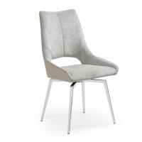 Стул DC1239 бежевый/ноги сталь фото Стул DC1239 бежевый/ноги сталь. Фото №1