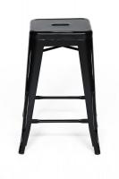 Табурет металлический Secret De Maison Loft mod. 008 Black фото Табурет металлический Secret De Maison Loft mod. 008 Black. Фото №1