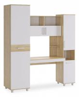 Комплекс Миллениум 2 дуб сонома/белый фото Комплекс Миллениум 2 дуб сонома/белый. Фото №1