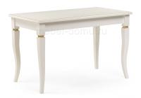 Стол деревянный Лорентайн слоновая кость / золото фото Стол деревянный Лорентайн слоновая кость / золото