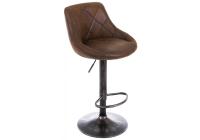 Барный стул Curt vintage brown фото Барный стул Curt vintage brown. Фото №1