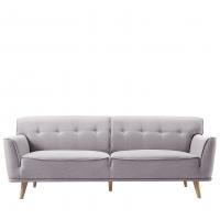 Диван Florena 5281 (3-х местный) серый/бежевый. Фото №1