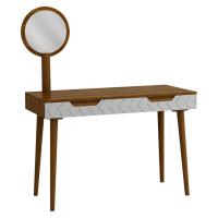 Зеркало для стола туалетного Сканди Орех. Фото №1