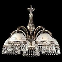 Подвесная люстра Eurosvet Lourence 22823/5 античная бронза фото Подвесная люстра Eurosvet Lourence 22823/5 античная бронза. Фото №1