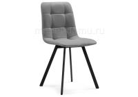 Стул Чилли светло-серый / черный фото Стул Чилли светло-серый / черный