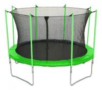 Батут AL-in360 3600 мм, зеленый, черный фото Батут AL-in360 3600 мм, зеленый, черный. Фото №1