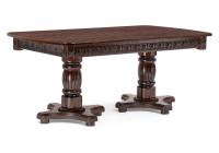 Стол деревянный Морнит 180(240)х100 орех темный / орех фото Стол деревянный Морнит 180(240)х100 орех темный / орех. Фото №1