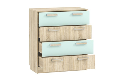 Акварель НМ 013.71-01 М Комод Кэнди/Дуб сонома, Дуб Сонома. Фото №2