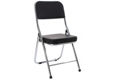 Стул Chair раскладной черный фото Стул Chair раскладной черный. Фото №2