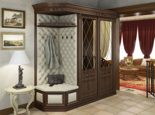 Шкаф-купе Благо Б 8.60-2/1 с вешалкой угловой Благо 5 Б 5.9-2. Фото №1