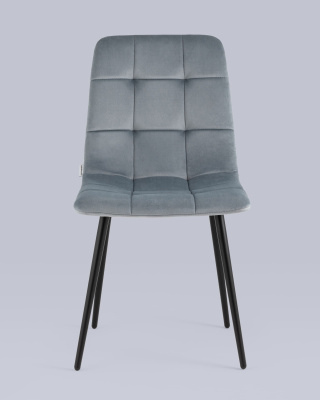 Стул Одди велюр серый. Фото