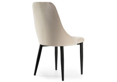 Стул Kora beige / black фото Стул Kora beige / black. Фото №4