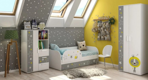 Кровать Трио,белый. Фото №3