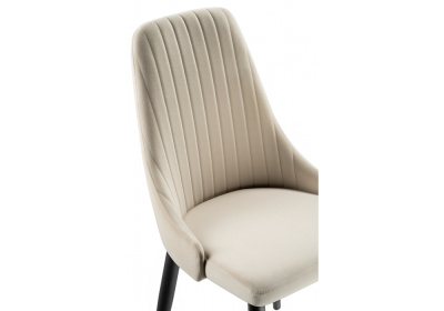 Стул Kora beige / black фото Стул Kora beige / black. Фото №5