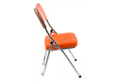 Стул Chair раскладной оранжевый фото Стул Chair раскладной оранжевый. Фото №4