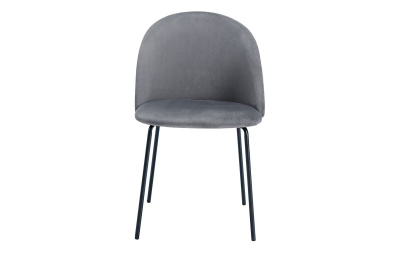 Стул С-962 серый бархат. Фото №2