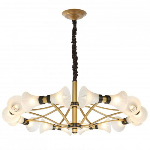 Подвесная люстра Favourite Cornu 2549-16P фото Подвесная люстра Favourite Cornu 2549-16P. Фото №2