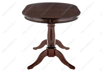 Стол деревянный Кантри 120 орех с коричневой патиной фото Стол деревянный Кантри 120 орех с коричневой патиной. Фото №4