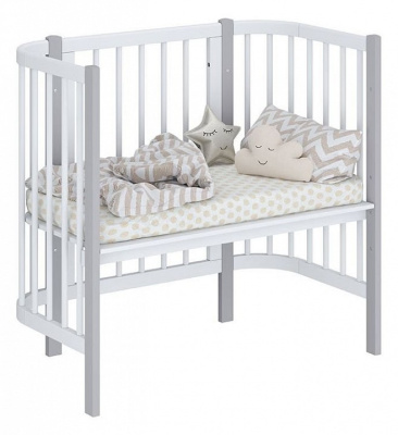 Кроватка Polini kids Simple 120, белый. Фото №3