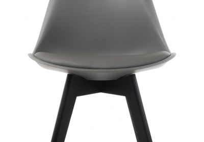 Стул Bonuss dark gray / black фото Стул Bonuss dark gray / black. Фото №3