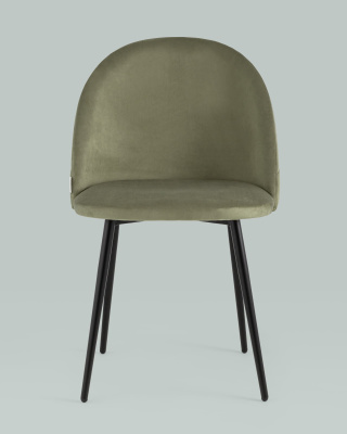 Стул Фолио велюр пыльно-оливковый фото Стул Фолио велюр пыльно-оливковый. Фото №5