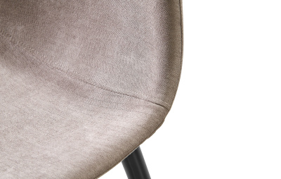 Барный стул 350B темно-бежевый/черный фото Барный стул 350B темно-бежевый/черный. Фото №5