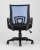 Кресло офисное TopChairs Simple голубое фото Кресло офисное TopChairs Simple голубое. Фото №6