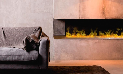 Электроочаг RealFlame Line-S 150 3D Matte Black. Фото №5