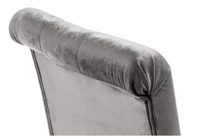 Стул деревянный Amelia white / fabric grey. Фото №5