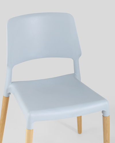 Стул BISTRO серо-голубой фото Стул BISTRO серо-голубой. Фото №9