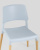 Стул BISTRO серо-голубой фото Стул BISTRO серо-голубой. Фото №9