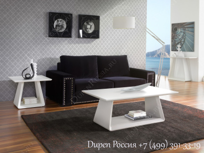 Журнальный стол DUPEN CT-222 Белый матовый. Фото