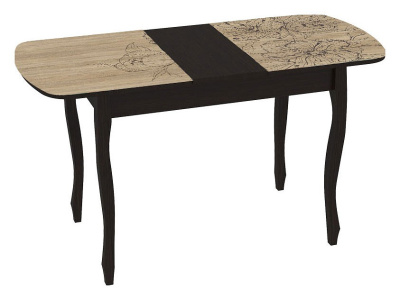 Стол обеденный Экстра 2 венге/Капучино. Фото №2