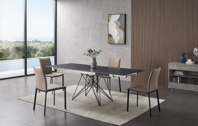 Стол Т041 камень черный матовый. Фото №4